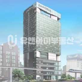 서울 강남구 논현동 학동역 엠포리아 빌딩, 전용 61.5평 사무실 임대 월세 매물번호 11074 사진 1